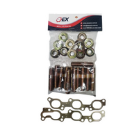 EXHAUST MANIFOLD GASKET, STUD & NUT KIT FITS TOYOTA LANDCRUISER FZJ75R 4.5L 1FZ