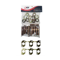 EXHAUST MANIFOLD GASKET, STUD & NUT KIT FITS TOYOTA LANDCRUISER HZJ78R 4.2L 1HZ