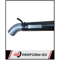 PERFORM-EX 2.5" MUFFLER DELETE ELIMINATOR PIPE FITS FORD RANGER PX 3.2L TD 11-15