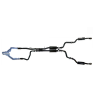 PACEMAKER 3" CERAMIC COATED HEADERS/CATS AND CATBACK EXHAUST WITH REAR MUFFLERS FITS RAM 1500 DS 5.7L V8 2018-2021 (PP2662-06)