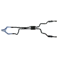 PACEMAKER CERAMIC COATED HEADERS, CATS AND 3" CATBACK EXHAUST SYSTEM FITS RAM 1500 DT TRX 6.2L SUPERCHARGED V8 2021-ON (PP2662-26)