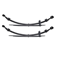 RAW 4X4 REAR COMFORT LOAD (0-100kg) 2" RAISED LEAF SPRINGS FITS FORD RANGER PXI PXII 9/2011-8/2015 (PAIR)