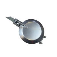 6" (152MM) ZINC COATED SILENT EXHAUST RAINCAP (SRC600Z)