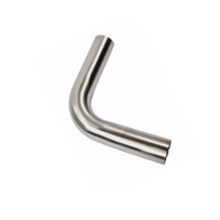 1.58" 41MM X 90 DEGREE MANDREL BEND 304 STAINLESS STEEL EXHAUST PIPE (SSB15890-304)