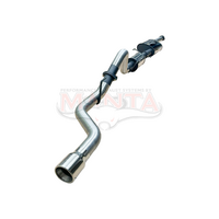 MANTA 3" STAINLESS STEEL CAT BACK EXHAUST SYSTEM FITS GWM CANNON ALPHA UTE 2.0L TURBO PETROL HYBRID 4/2024-ON (SSMKGW0011)