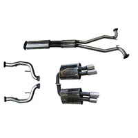 MANTA 2.5" CAT BACK STAINLESS STEEL EXHAUST SYSTEM FITS HOLDEN COMMODORE VE VF 6.0L 6.2L V8 SEDAN/WAGON (SSMKHN0166)