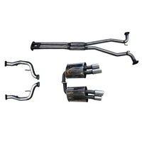 MANTA 2.5" CAT BACK STAINLESS STEEL EXHAUST SYSTEM FITS HOLDEN COMMODORE VE VF 6.0L 6.2L V8 SEDAN/WAGON (SSMKHN0167)