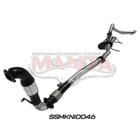 MANTA 3" STAINLESS STEEL TURBO BACK EXHAUST WITH CAT/MUFFLER FITS NISSAN PATROL Y61 GU 3.0L TD WAGON 2007-2016 (SSMKNI0046)