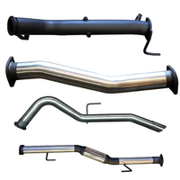 MANTA 3" TURBO BACK EXHAUST WITH NO CAT/HOTDOG FITS NISSAN NAVARA D23 NP300 2.3L TD 4CYL 2015-ON (SSMKNI0094)