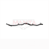 MANTA 4" STAINLESS STEEL TURBO BACK EXHAUST SYSTEM FITS TOYOTA LANDCRUISER VDJ79R 4.5L V8 DUAL CAB 2012-2016 - NO CAT/MUFFLER (SSMKTY0198)