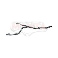 MANTA TWIN 4" STAINLESS STEEL TURBO BACK EXHAUST SYSTEM FITS TOYOTA LANDCRUISER VDJ79R 4.5L V8 2016-2025 - NO CAT/PIPE ONLY (SSMKTY0224)
