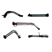 MANTA 3" STAINLESS STEEL TURBO BACK WITH CAT/NO MUFFLER FITS TOYOTA LANDCRUISER FJA300R 300 SERIES 3.3L V6 2021-ON (SSMKTY0301)