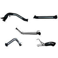 MANTA 3" STAINLESS STEEL TURBO BACK WITH CAT/NO MUFFLER FITS TOYOTA LANDCRUISER FJA300R 300 SERIES 3.3L V6 2021-ON (SSMKTY0310)