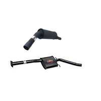 REDBACK 2.5" CATBACK EXHAUST SYSTEM WITH REAR MUFFLER FITS HOLDEN COMMODORE VT VX VY V6 SEDAN