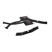 REDBACK TWIN 2.5" CATBACK MUFFLER/STRAIGHT TAILPIPE EXHAUST SYSTEM FITS HOLDEN COMMODORE VT VX VY VZ SEDAN V8