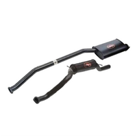 FORD FALCON AU 6CYL 4.0L UTE REDBACK 2 1/2" CAT BACK EXHAUST WITH REAR MUFFLER