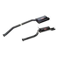 FORD FALCON AU 6CYL 4.0L UTE REDBACK 2 1/2" CAT BACK EXHAUST WITH DUAL R/MUFFLER