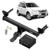 TAG HEAVY DUTY TOWBAR & WIRING KIT (1400KG) FITS SUBARU FORESTER SH WAGON 3/2008-12/2012 (T4S516-K201)