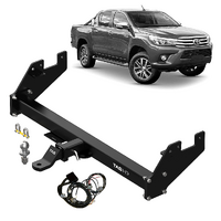 TAG HEAVY DUTY TOWBAR & WIRING KIT (3500KG) FITS TOYOTA HILUX GUN126R 1/2015-ON WITH STEP (T4T640-K202)