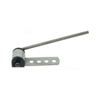 UNIVERSAL EXHAUST SWIVEL BRACKET 4 HOLES 8MM ROD (304 STAINLESS STEEL)