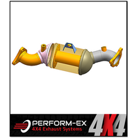 DPF DELETE DUMMY VERSION FITS TOYOTA LANDCRUISER VDJ200R 4.5L V8 2015-2021 (DPF1545PO-KIT)