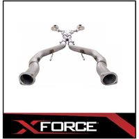 XFORCE TWIN 2.5" 409 STAINLESS STEEL CATBACK EXHAUST SYSTEM WITH VAREX REAR MUFFLERS FITS HOLDEN COMMODORE VE/VF SEDAN/WAGON SS/SV6 
