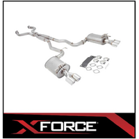 XFORCE TWIN 2.5" 409 STAINLESS STEEL CATBACK EXHAUST SYSTEM FITS HOLDEN COMMODORE VE/VF UTE SS/SV6 (E4-VF72UTE-CBS)
