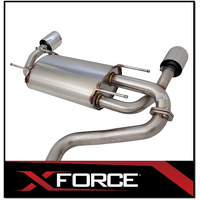 XFORCE 2.5" STAINLESS STEEL CATBACK EXHAUST SYSTEM FITS TOYOTA 86 ZN6 6/2012-12/2021