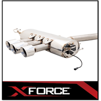 XFORCE 3" STAINLESS STEEL VAREX CATBACK EXHAUST SYSTEM FITS HONDA CIVIC FK8 TYPE R 9/2017-2021 (ESHCR17VKCS)