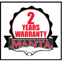 MANTA HI FLOW CATS (PAIR) FIT HOLDEN CREWMAN CROSS 8 VY VZ AWD 5.7L 6.0L (FX-231CATS)