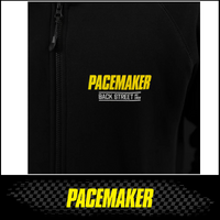 BLACK PACEMAKER HOODIE FEATURING 1972 FORD FALCON XA GT 2 DOOR HARD TOP IN LIME GREEN