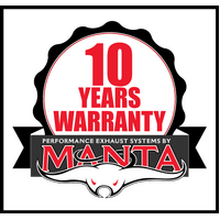 DPE BY MANTA ENGINE BACK STAINLESS STEEL EXHAUST FITS HOLDEN COMMDORE VE VF 6.0L 6.2L V8 SEDAN/WAGON (HOLK128S-134)