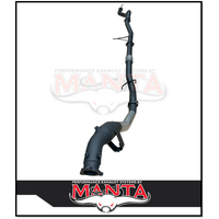 MANTA 3" TURBO BACK EXHAUST SYSTEM (DPF DELETE) FITS MITSUBISHI PAJERO SPORT QE QF QG 2.4L 4N15 4CYL 2015-2024 - CAT/PIPE ONLY (MKMI0034)