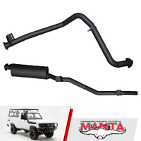 MANTA 2.5" ENGINE PIPE BACK EXHAUST SYSTEM FITS TOYOTA LANDCRUISER HZJ75R 4.2L 1HZ 1990-1999 (MKTY0067)