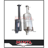 MANTA 3" STAINLESS STEEL CENTRE MUFFLER DELETE FITS RAM 1500 DT 5.7L V8 2020-ON
