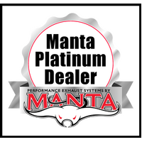 DPE BY MANTA 2.5" ENGINE BACK STAINLESS STEEL EXHAUST SYSTEM FITS HOLDEN COMMODORE VE VF 6.0L 6.2L V8 UTE (HOLK128U25-134)