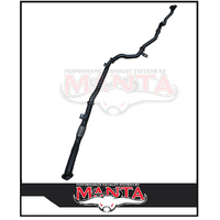 MANTA 3" DPF BACK EXHAUST SYSTEM FITS TOYOTA LANDCRUISER GDJ79R 2.8L 4CYL 10/2023-ON - PIPE ONLY (MKTY0400)