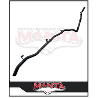 MANTA 3" DPF BACK EXHAUST SYSTEM FITS TOYOTA LANDCRUISER GDJ79R 2.8L 4CYL 10/2023-ON - PIPE ONLY (MKTY0400)