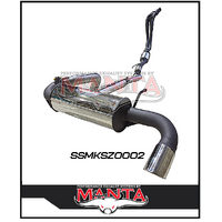MANTA STAINLESS STEEL ENGINE BACK EXHAUST SYSTEM FITS SUZUKI JIMNY JB74 1.5L 3 DOOR 1/2018-ON (SSMKSZ0002)