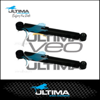 Rear Ultima Gas Shocks (Pair) fits Holden AstraTS 1.8L Hatchback 9/98-12/00