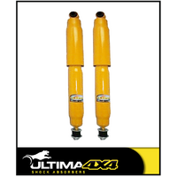 ULTIMA 4X4 NITRO GAS HEAVY DUTY REAR SHOCKS FITS NISSAN PATROL MQ MK 6/1980-12/1987 (400440)