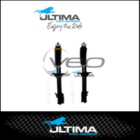REAR NITRO GAS ULTIMA STRUTS (PAIR) FITS SUBARU FORESTER SF 8/97-8/98
