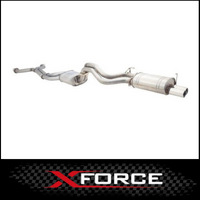 XFORCE 409 STAINLESS STEEL TWIN 2 1/2" CAT BACK EXHAUST SYSTEM (HIGH SOUND) FITS FORD FALCON BA BF XR8 SEDAN