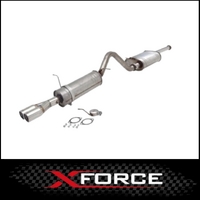 FORD FALCON FG XR6 NON TURBO UTE XFORCE 2.5" INCH STAINLESS STEEL CAT BACK EXHAUST SYSTEM