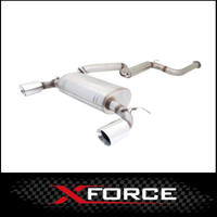 FORD FOCUS XR5 TURBO HATCHBACK XFORCE 3" STAINLESS STEEL CAT BACK EXHAUST SYSTEM