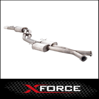HOLDEN COMMODORE VT VU VX VY VZ V8 UTE/WAGON TWIN 3" CATBACK XFORCE 409 STAINLESS STEEL EXHAUST SYSTEM