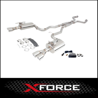 XFORCE TWIN 2.5" 409 STAINLESS STEEL CATBACK EXHAUST SYSTEM WITH VAREX REAR MUFFLERS FITS HOLDEN STATESMAN/CAPRICE WM/WN V6/V8
