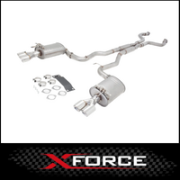 XFORCE TWIN 3" 409 STAINLESS STEEL CATBACK EXHAUST SYSTEM FITS HOLDEN COMMODORE VE/VF SEDAN/WAGON SS/SV6 (E4-VF73SED-CBS)