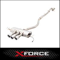 XFORCE 3" STAINLESS STEEL VAREX CATBACK EXHAUST SYSTEM FITS HONDA CIVIC FK8 TYPE R 9/2017-2021 (ESHCR17VKCS)