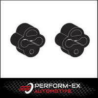 2 X EXHAUST HANGER RUBBER MOUNTS FITS FORD FALCON EA EB ED EF EL AU BA BF FG 
